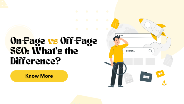 On-Page and Off-Page SEO