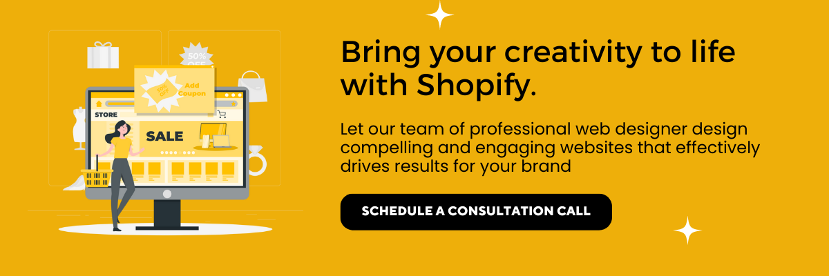 shopify website
