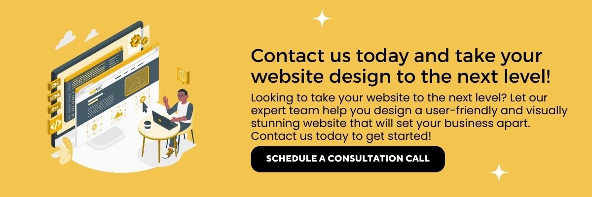 website design mistake