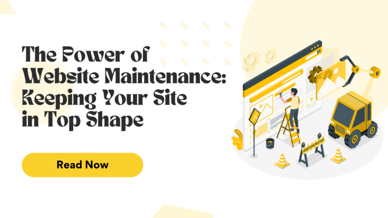 website maintenance