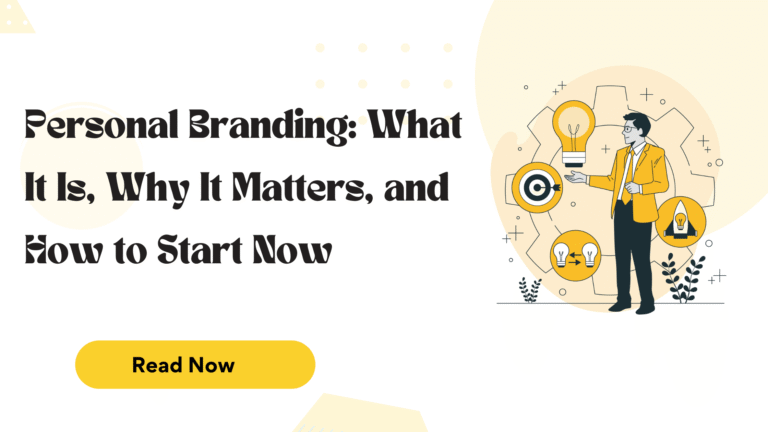 Personal Branding in Dubai: Why It Matters & How to Start